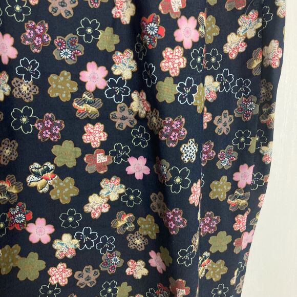 NWOT DESCENDENT OF THIEVES Pants Men 36 Floral BoxerFit Navy Pink”Don’t Tell Mom - Picture 4 of 11